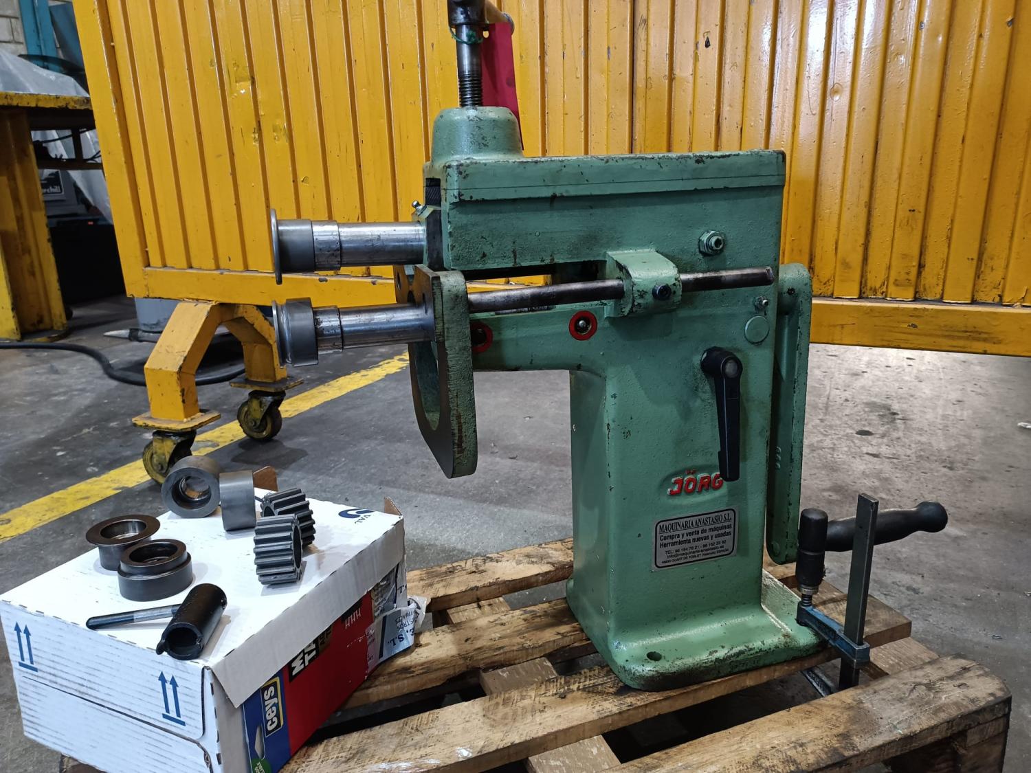 Compra máquina JORG - Manual